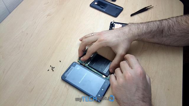 Lenovo A526 – полное восстановление телефона [аккумулятор, экран, прошивка] - проверяем новый экран