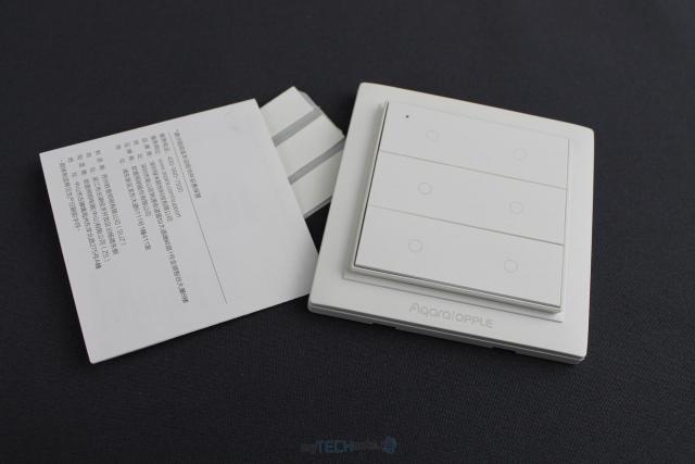 6ти клавишный беспроводной Zigbee выключатель Aqara Opple [обзор, Xiaomi] - комплектация