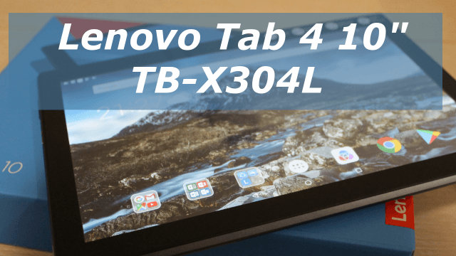 Планшет Lenovo Tab 4 10 (TB-X304L) – обзор