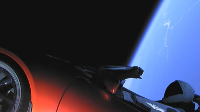 Tesla в космосе