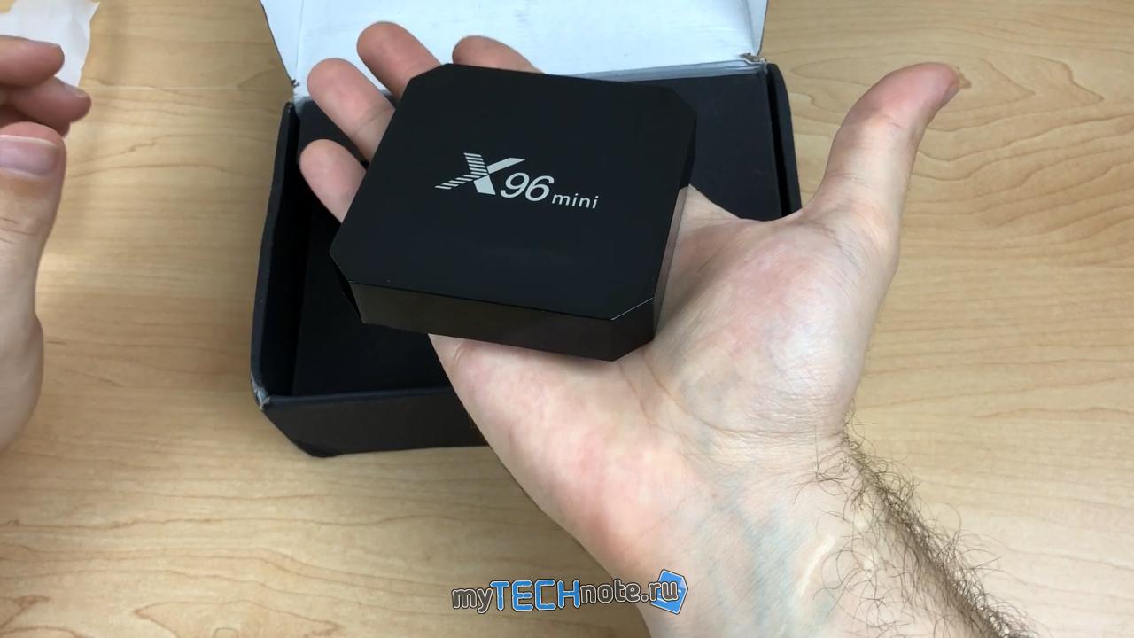 X96 mini – обзор очень дешевого Android TV бокса - приставка компактна