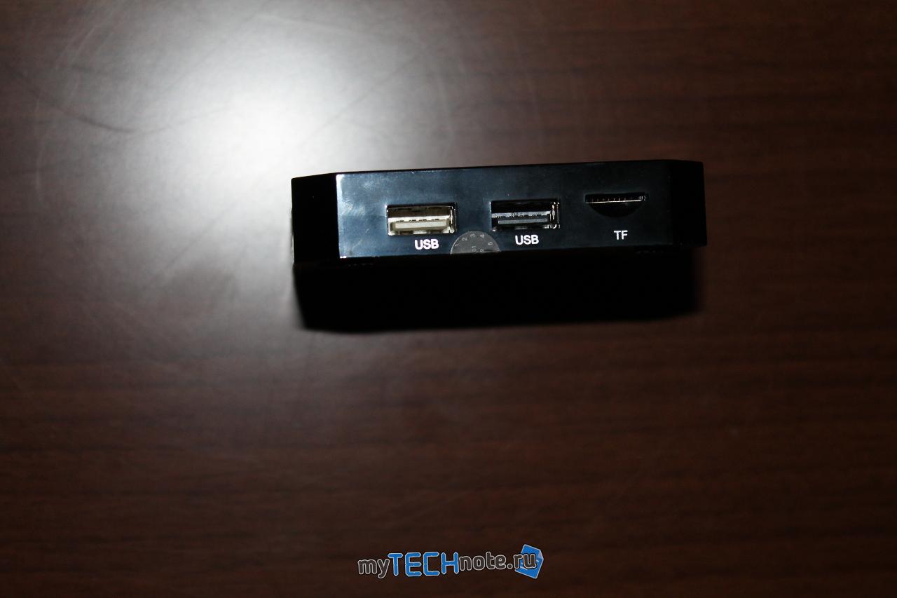 X96 mini – обзор очень дешевого Android TV бокса - другая сторона с портами