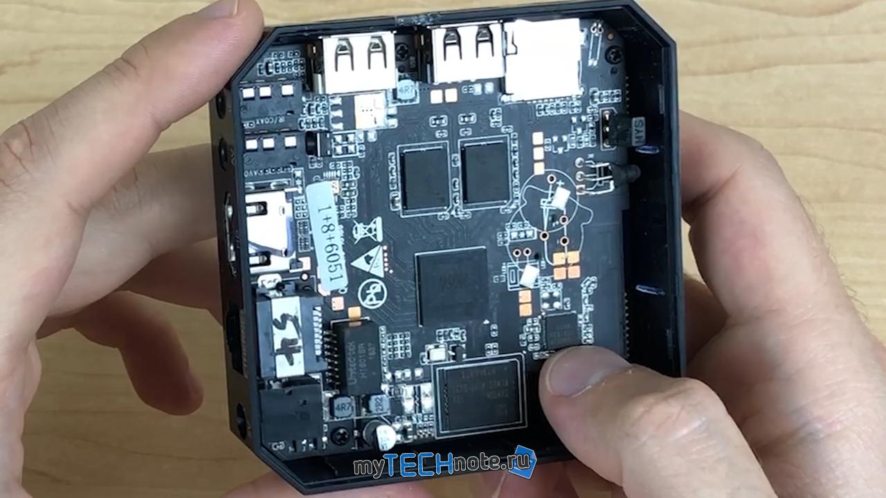 X96 mini – обзор очень дешевого Android TV бокса - качество пайки - хорошее