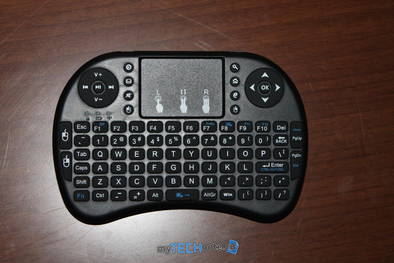X96 mini – обзор очень дешевого Android TV бокса - миниклавиатура