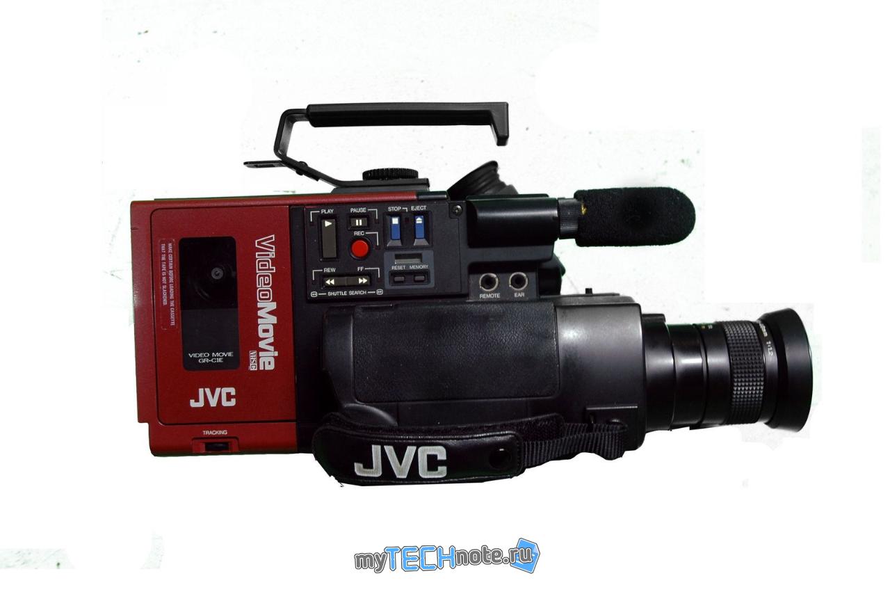 Как оцифровать видеокассеты VHS - первая камера VHS-C со встроенным видеомагнитофоном