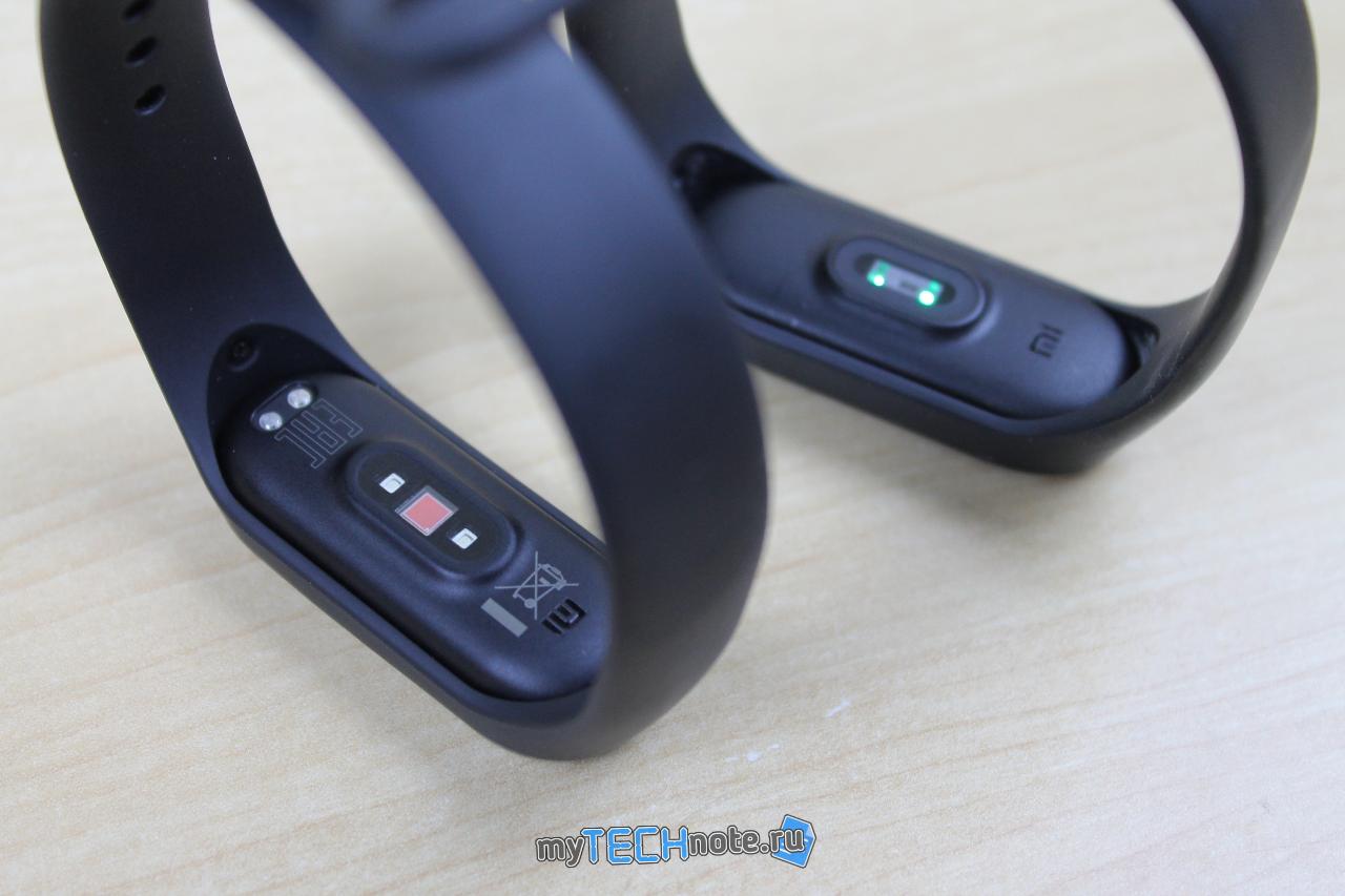 Xiaomi Mi Smart Band 4 – обзор - датчики стали больше