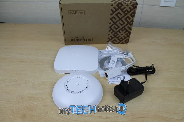 MikroTik CAP AC – мини обзор / распаковка - комплектация