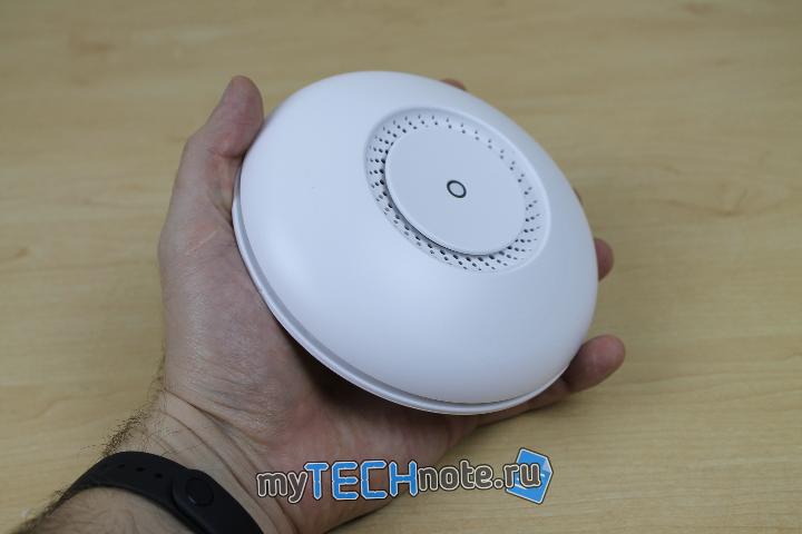 MikroTik CAP AC – мини обзор / распаковка - вид сверху