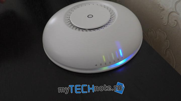MikroTik CAP AC – мини обзор / распаковка - индикаторы