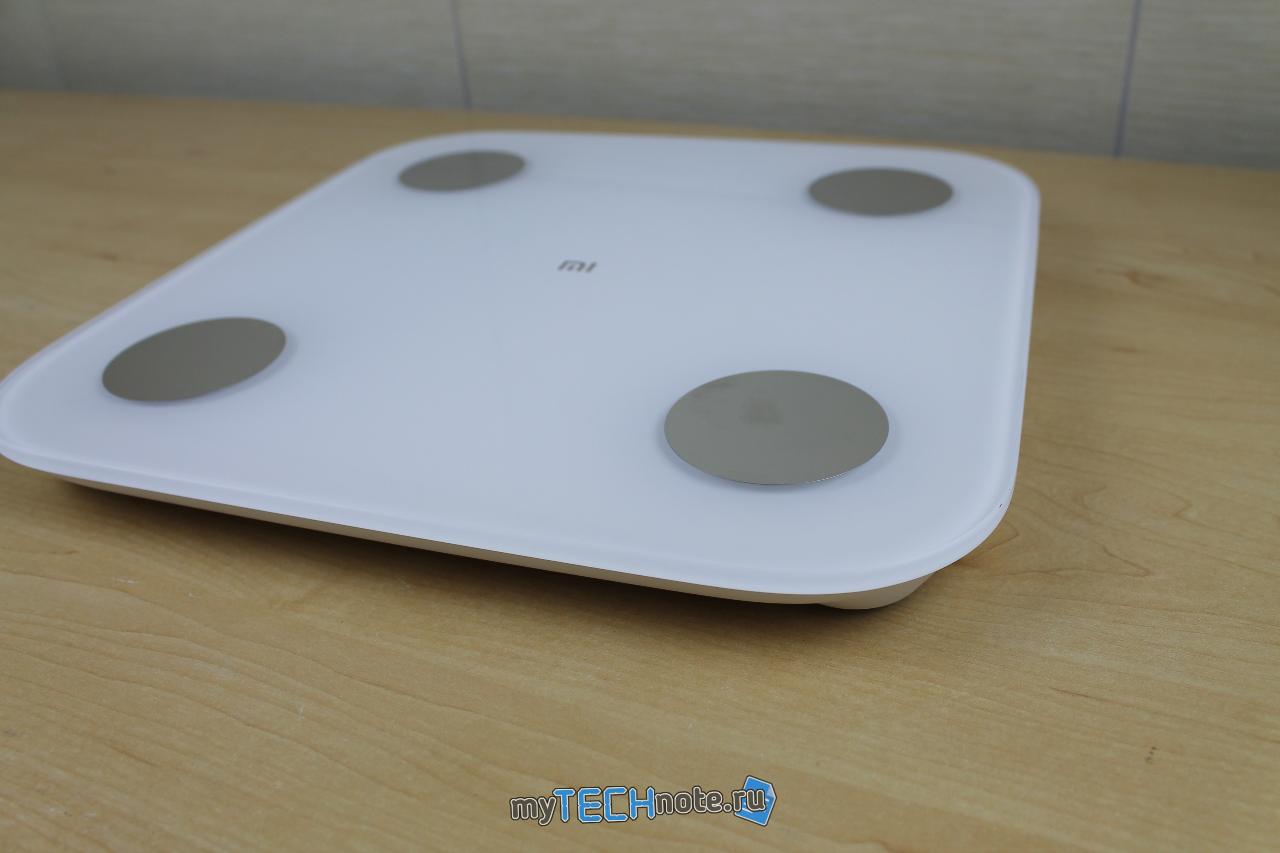 Xiaomi Mi Body Composition Scale 2 - обзор умных весов - вид на весы