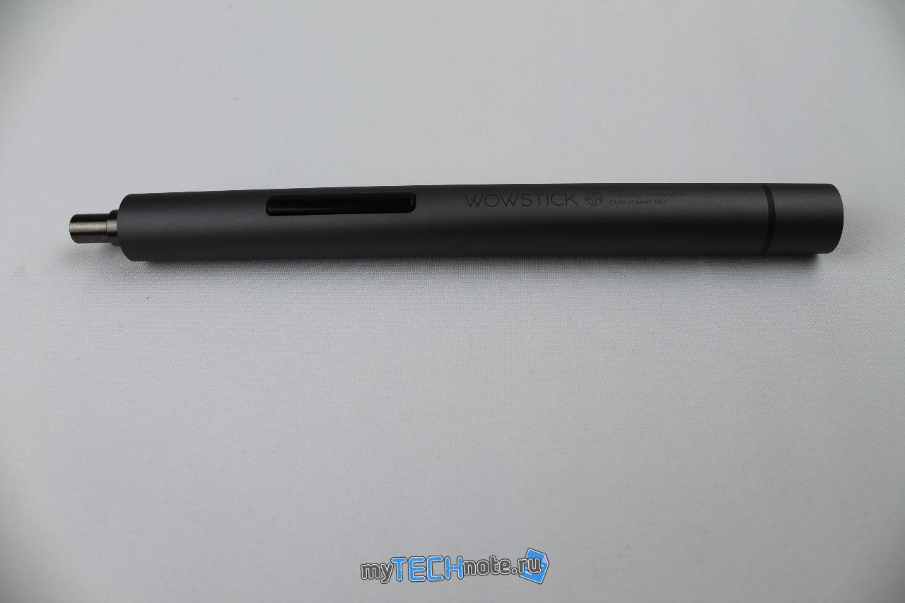 Wowstick 1f+ - электро отвёртка от Xiaomi - вид на отвёртку сбоку