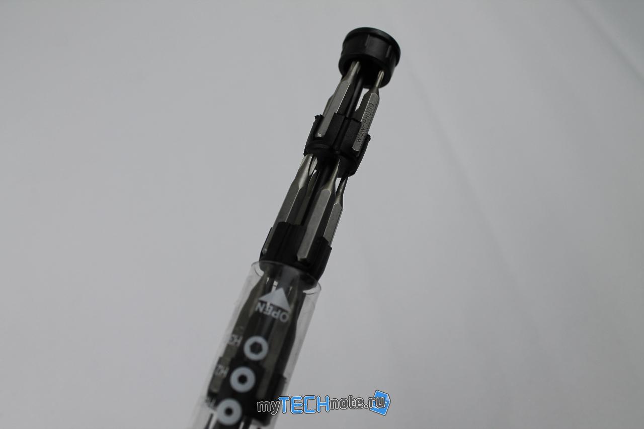 Wowstick 1f+ - электро отвёртка от Xiaomi - нужно выдвигать всё, чтобы извлеч