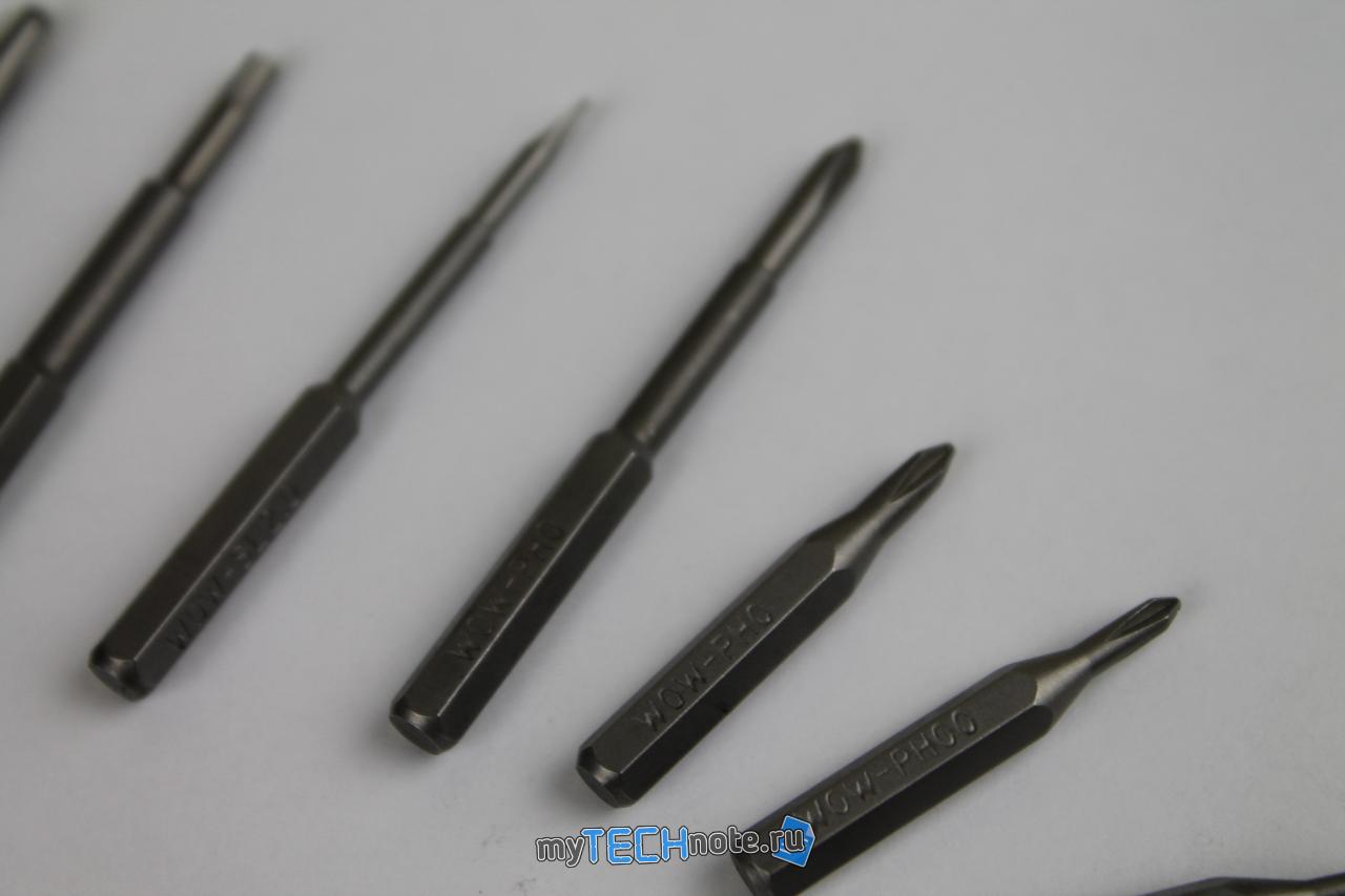 Wowstick 1f+ - электро отвёртка от Xiaomi - в комплекте есть удлиненные биты