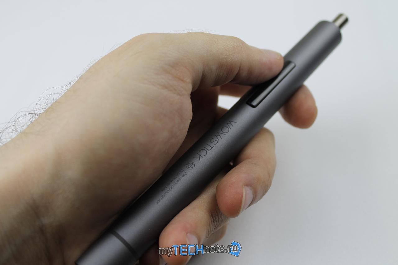 Wowstick 1f+ - электро отвёртка от Xiaomi - общий вид на отвёртку
