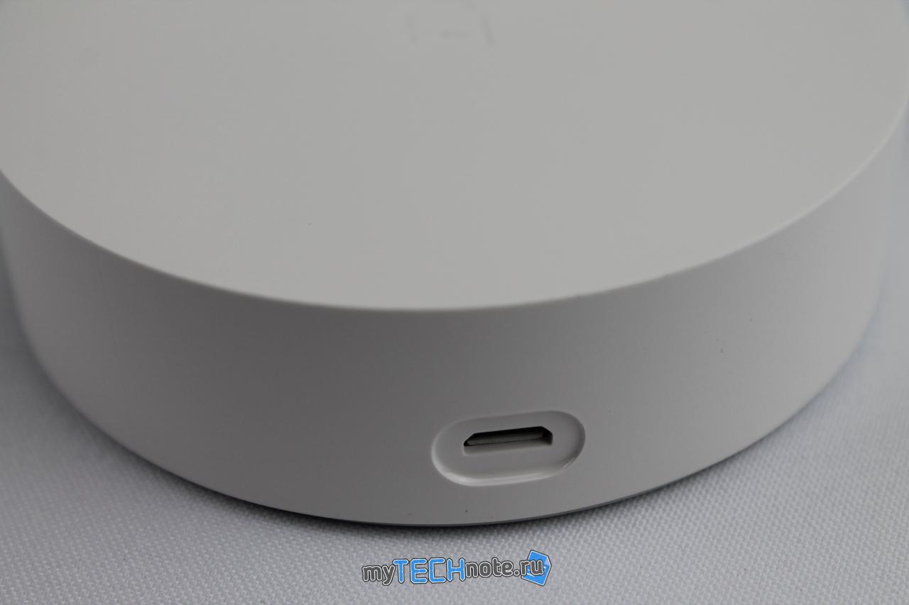 Xiaomi Mijia Multifunction Gateway (шлюз Xiaomi третьей версии) - вид сзади