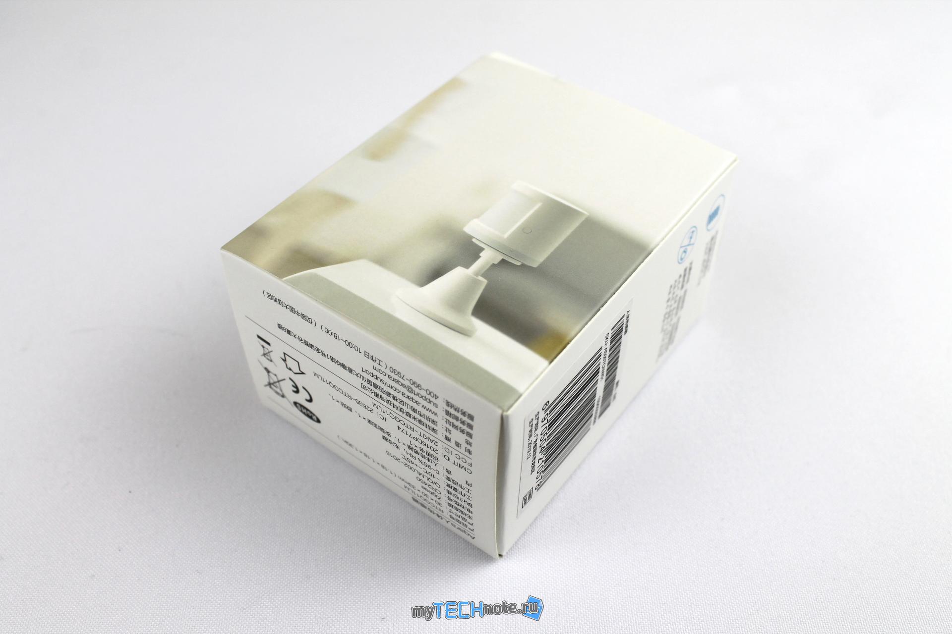 Датчик движения Xiaomi Aqara - внешний вид коробки