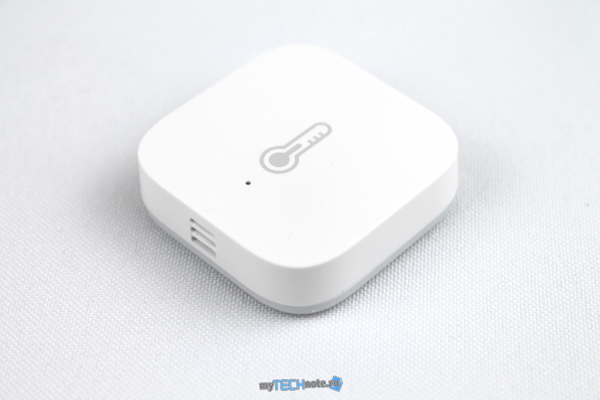 Датчик температуры, влажности и давления Xiaomi Aqara - внешний вид датчика