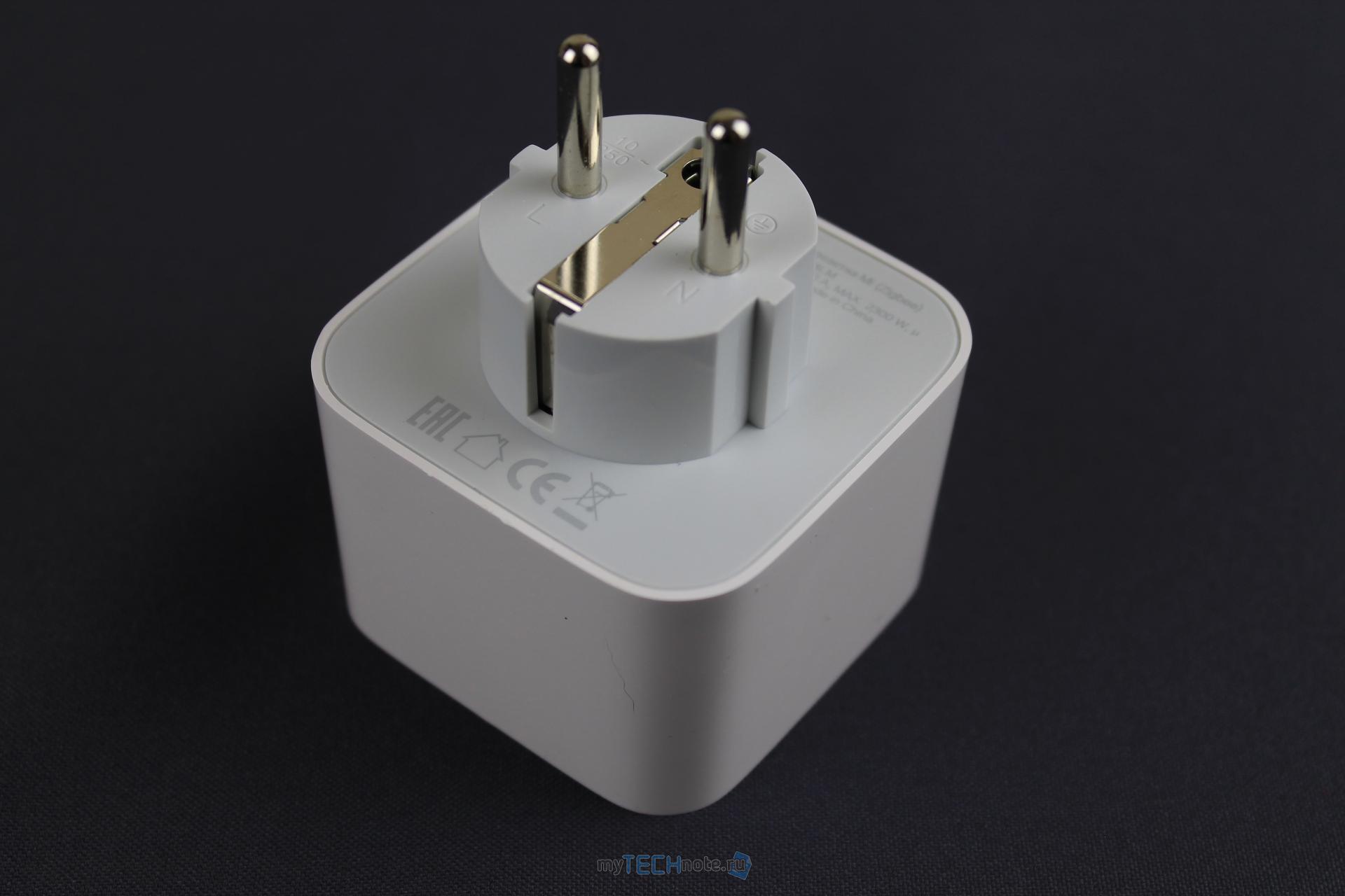 Умная розетка Xiaomi Mi Smart Plug ZNCZ04LM - общий вид